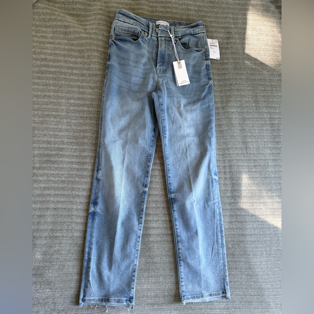 Good American Always Fits Good Classic Slim Straight